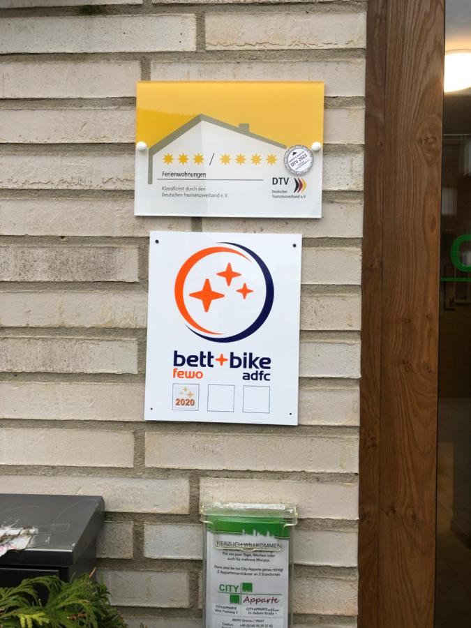 City Apparte Exklusiv - Direkt Am Antonius-Hospital - Stilvoll Wohnen Im Herzen Von Gronau 그로나우 외부 사진